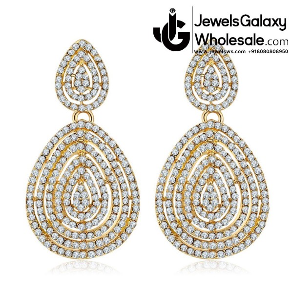 American Diamond Dangling Fashion Earrings 2386