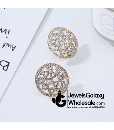 American Diamond Clip-On Earrings 2400