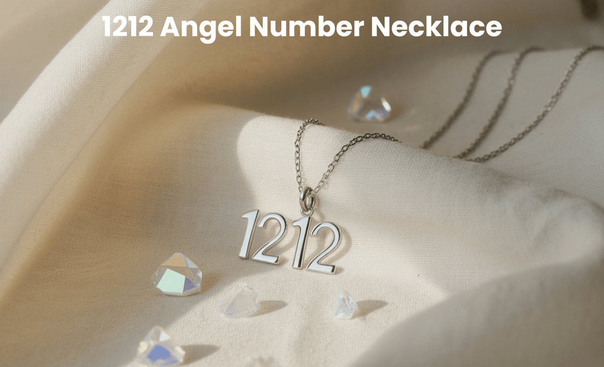 1212 angel number necklace