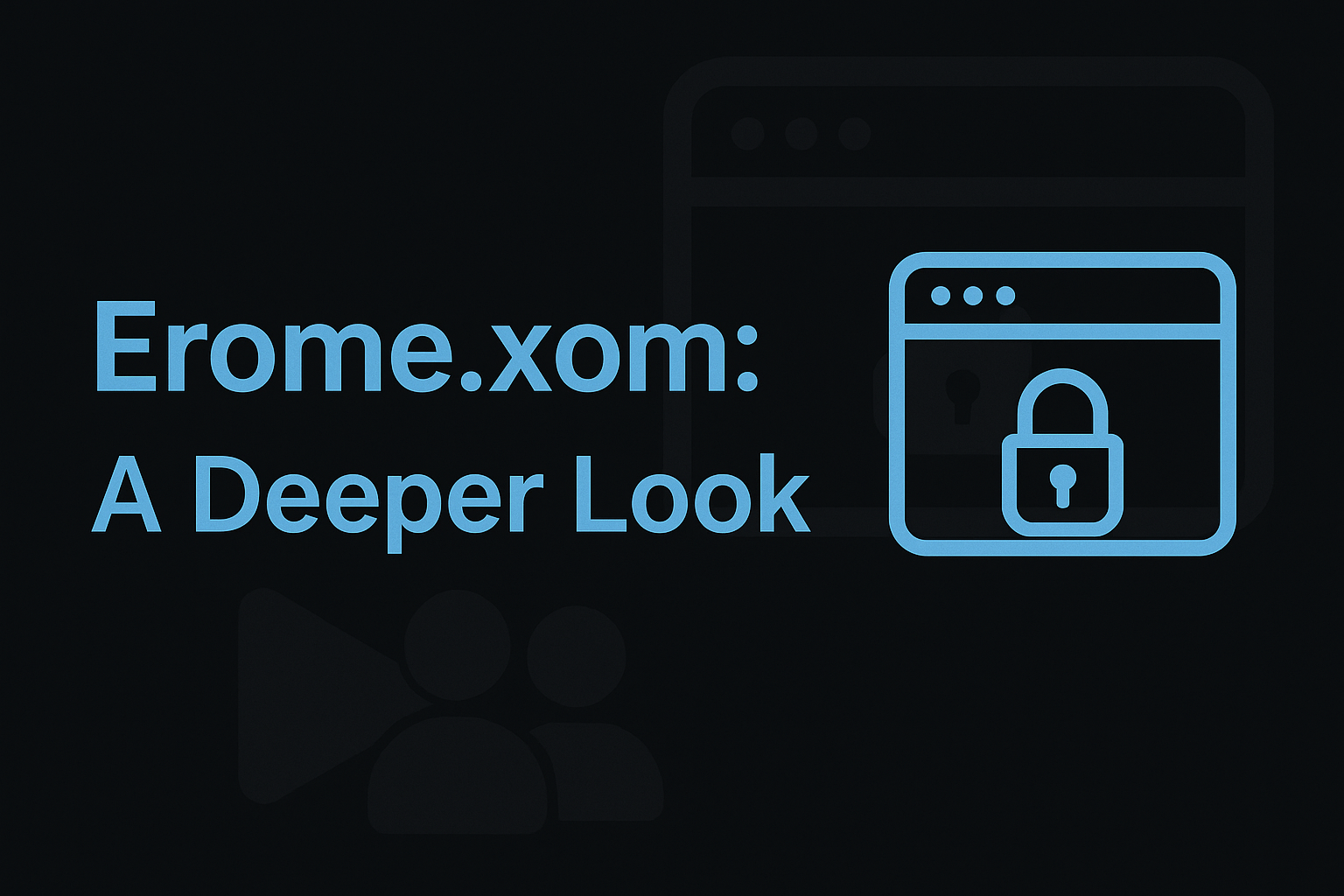 Erome.xom: Behind the Platform Redefining Intimate Media Sharing