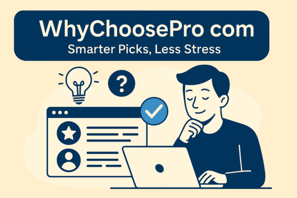 WhyChoosePro com | Smarter Picks, Less Stress
