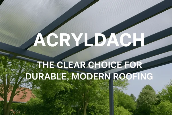 AcrylDach: The Clear Choice for Durable, Modern Roofing