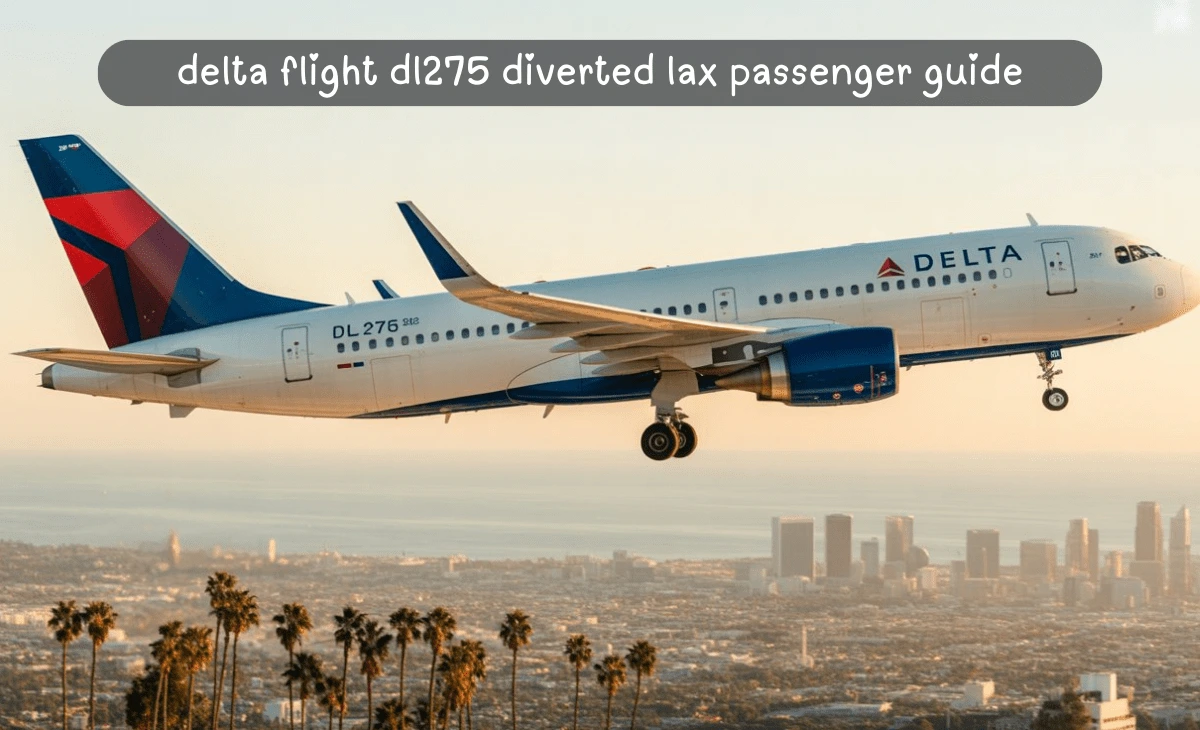 delta flight dl275 diverted lax