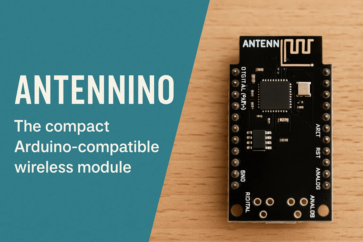 Antennino: The Open-Source Wireless Module for Creative IoT Projects