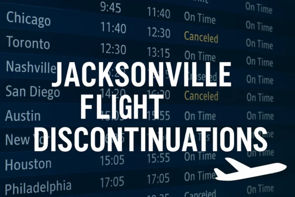 Jacksonville Flight Discontinuations: What Travelers Need to Know