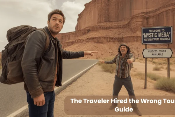 the traveler hired the wrong tour guide