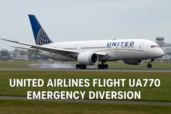 United Airlines Flight UA770 Emergency Diversion united airlines flight ua770 emergency diversion