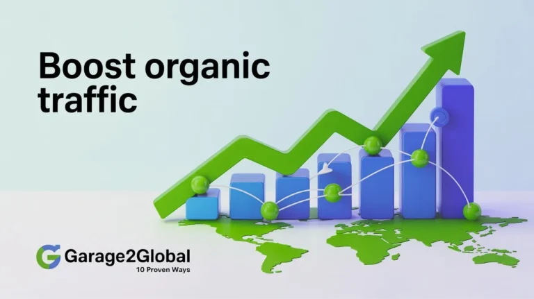 boost organic traffic with garage2global