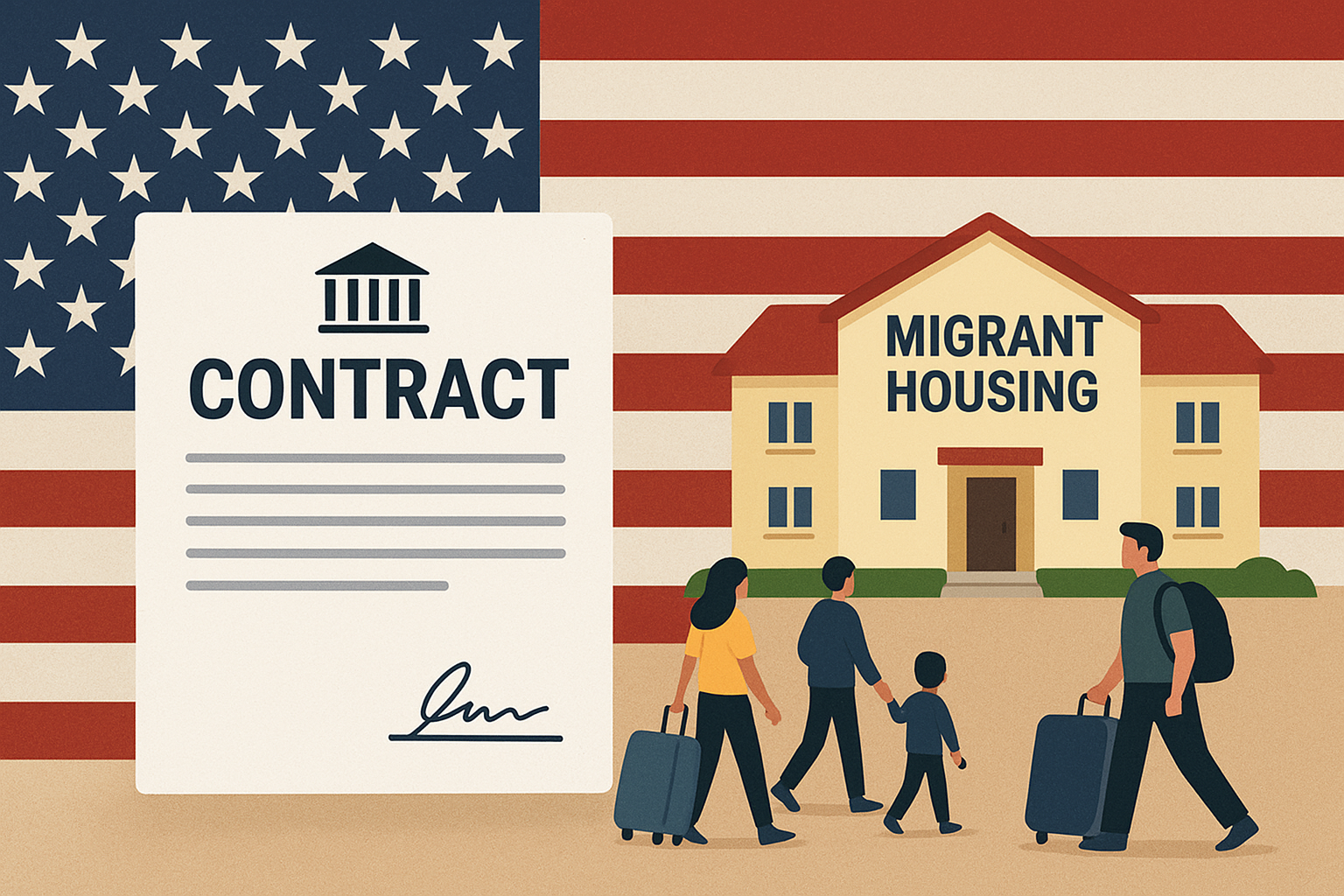 Doge HHS Migrant Housing Contract Explained