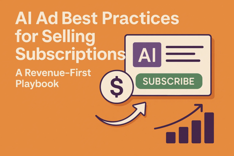 AI Ad Best Practices for Selling Subscriptions: A Revenue‑First Playbook