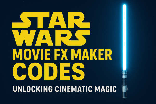 Star Wars Movie FX Maker Codes: Unlocking Cinematic Magic