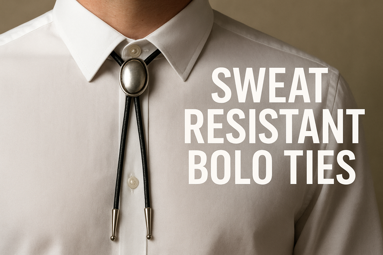Sweat Resistant Bolo Ties: Style Meets Durability
