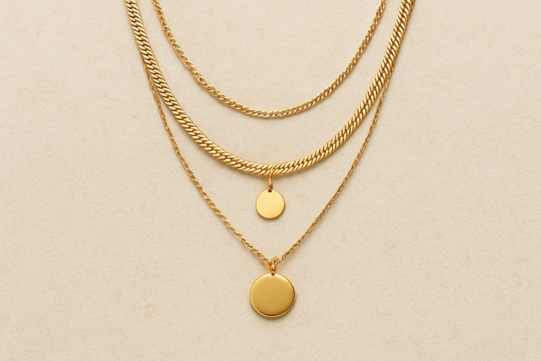 layered necklace jg