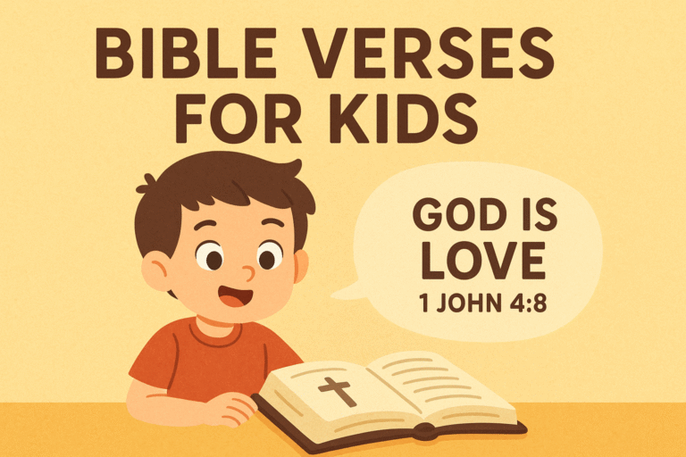 Bible Verses for Kids: A Complete Guide to Teaching Faith