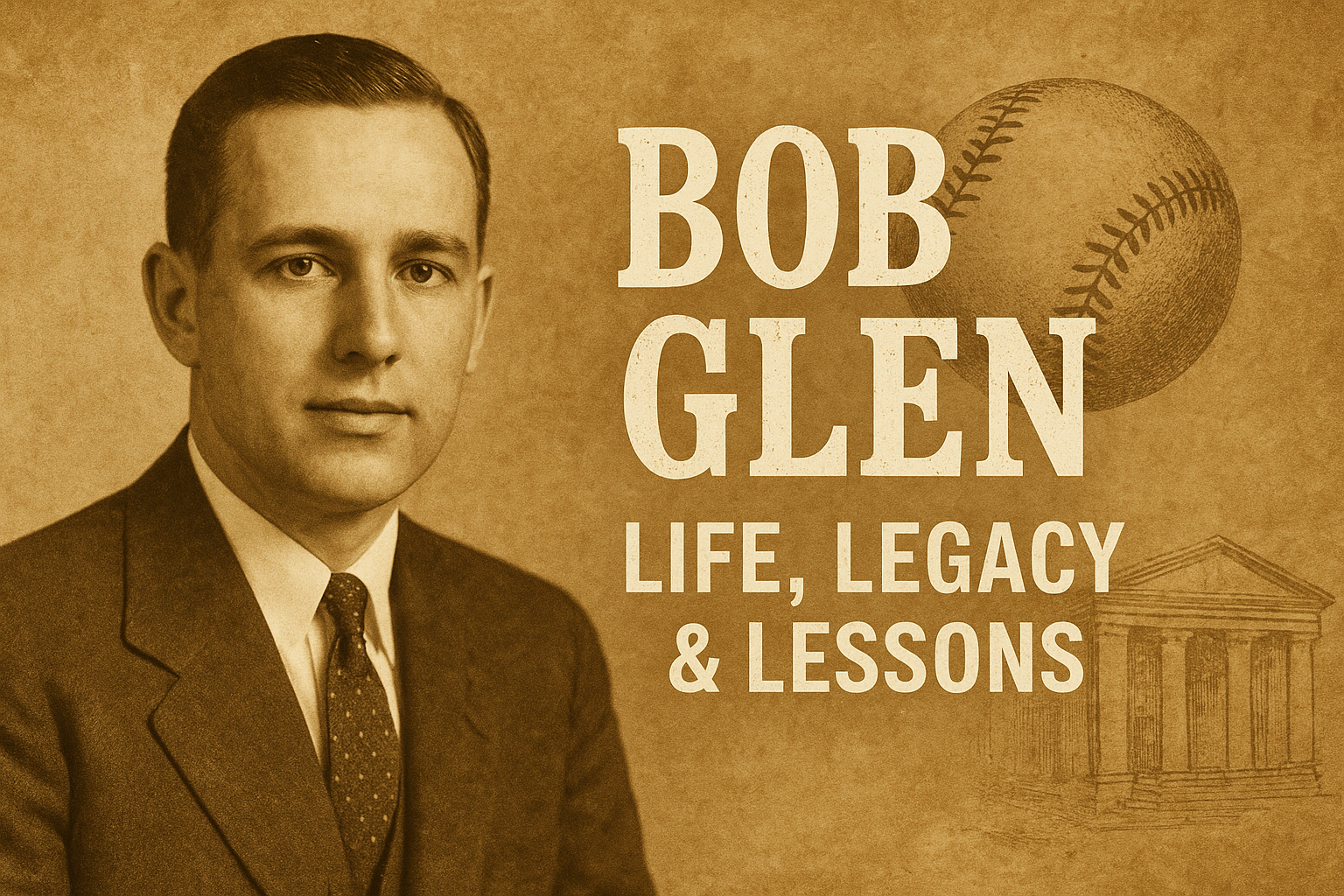 Bob Glen: Life, Legacy & Lessons