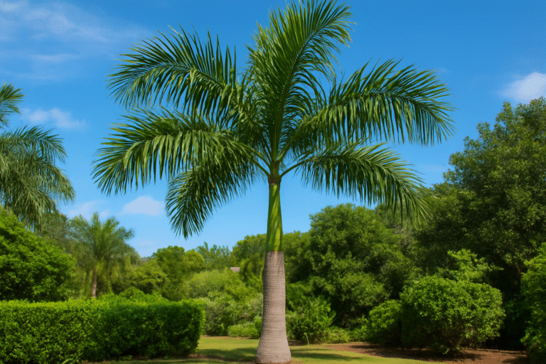 king palm tree