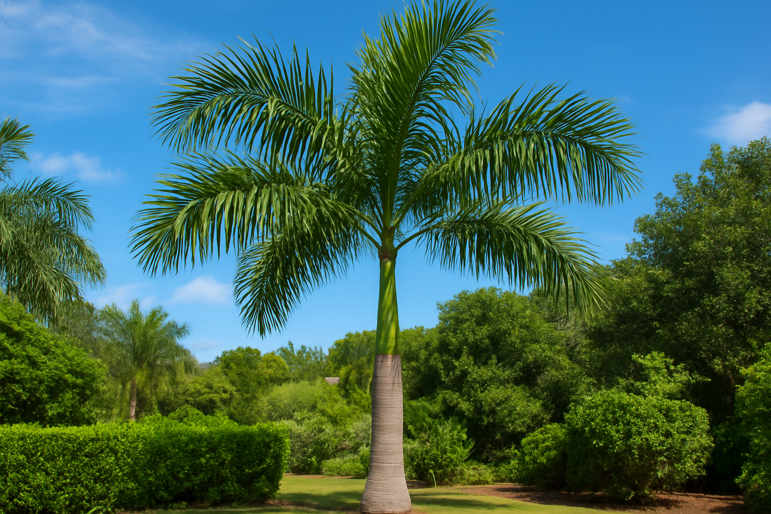 king palm tree