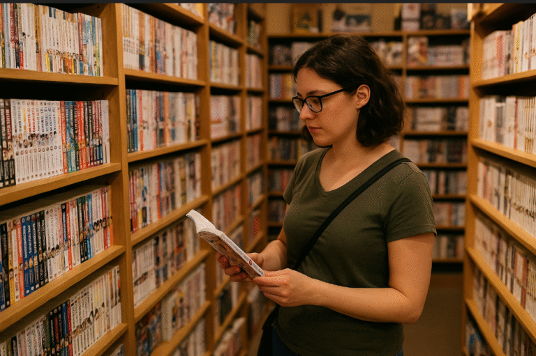 How to make smart purchases at a manga store