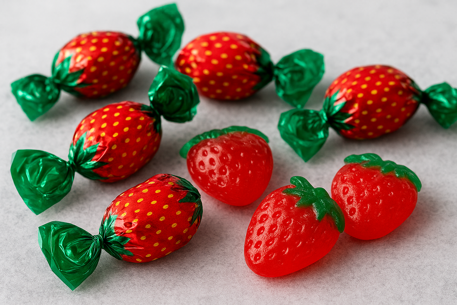 Strawberry Candies: Sweet Classics with Timeless Appeal