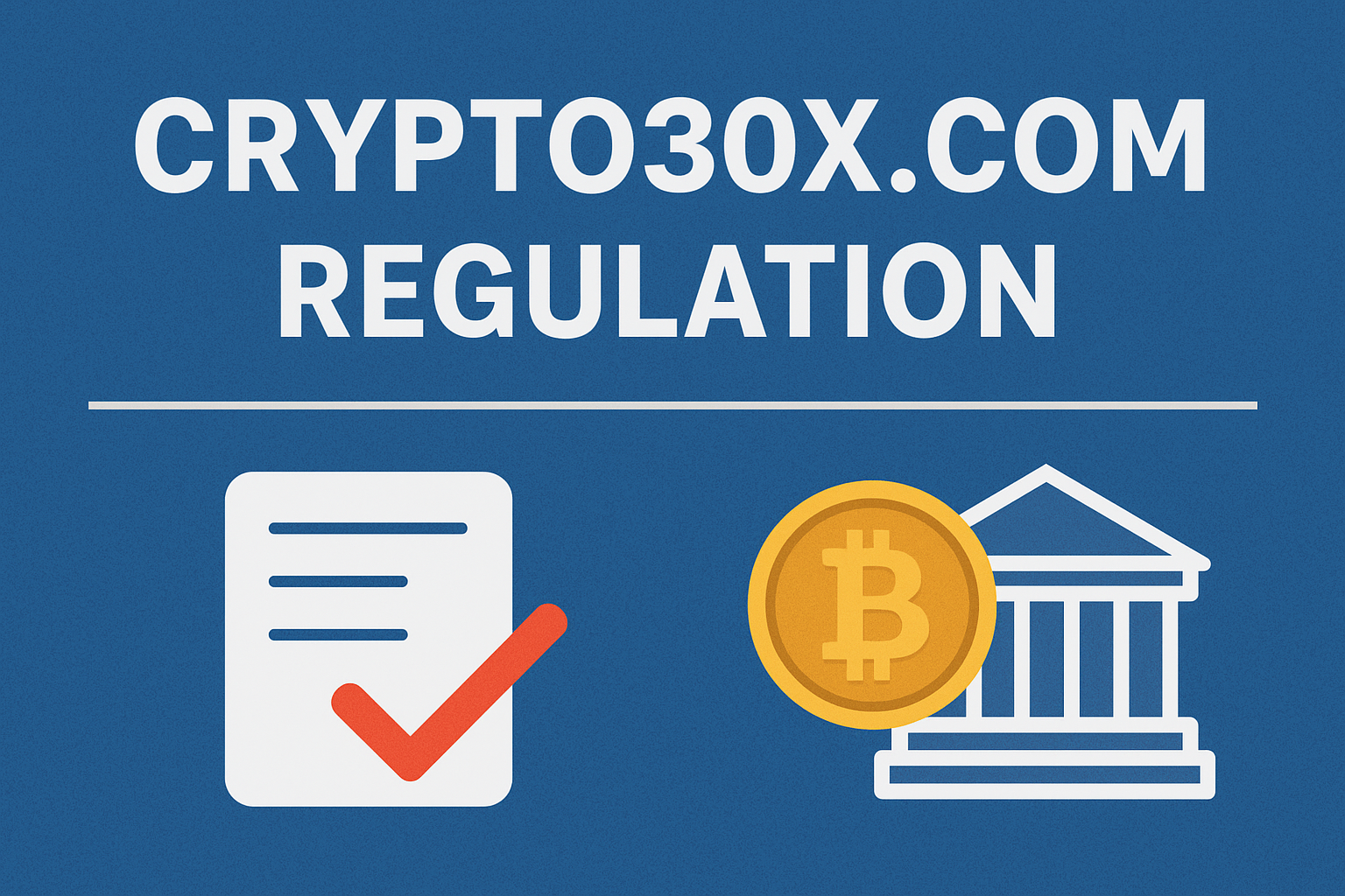 Understanding Crypto30x.com Regulation and Its Real Impact