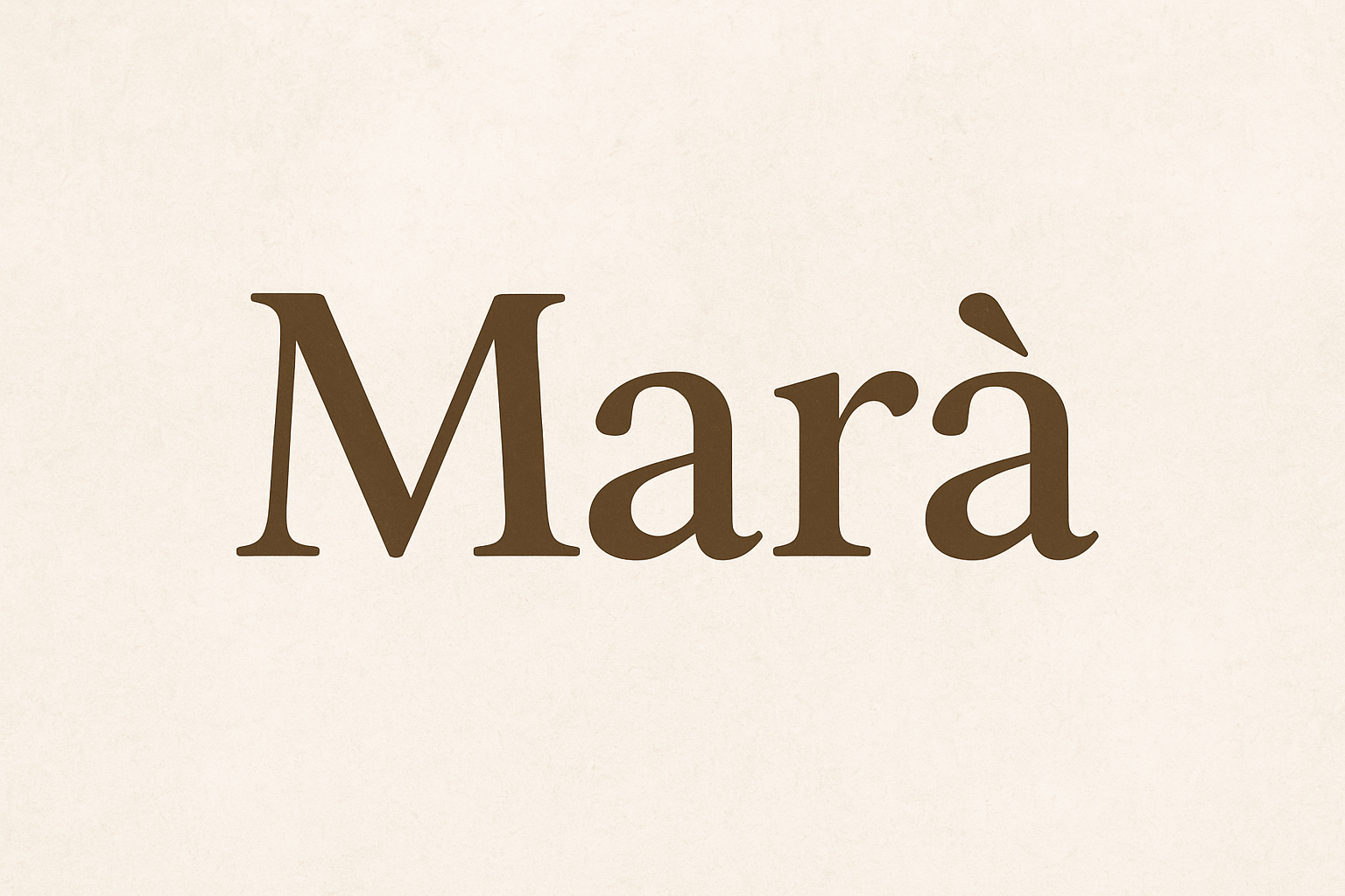Marà: Meaning, Origins, and Modern Relevance