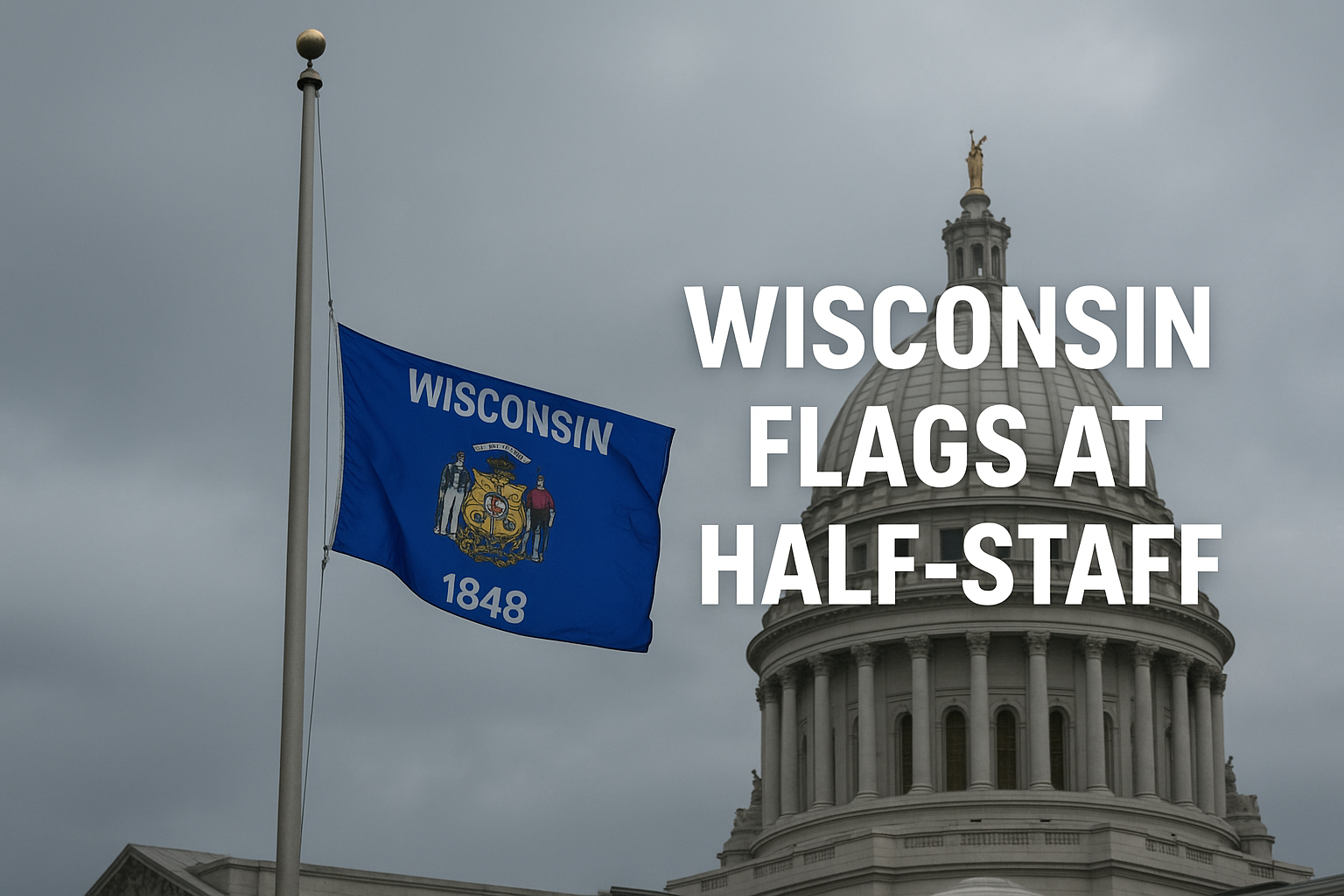 Understanding Why Wisconsin Flags Are at Half-Staff Today