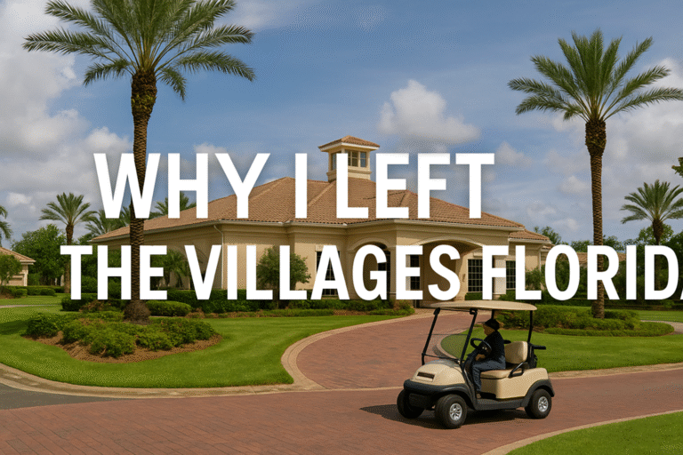 Why I Left The Villages Florida: A Real Experience