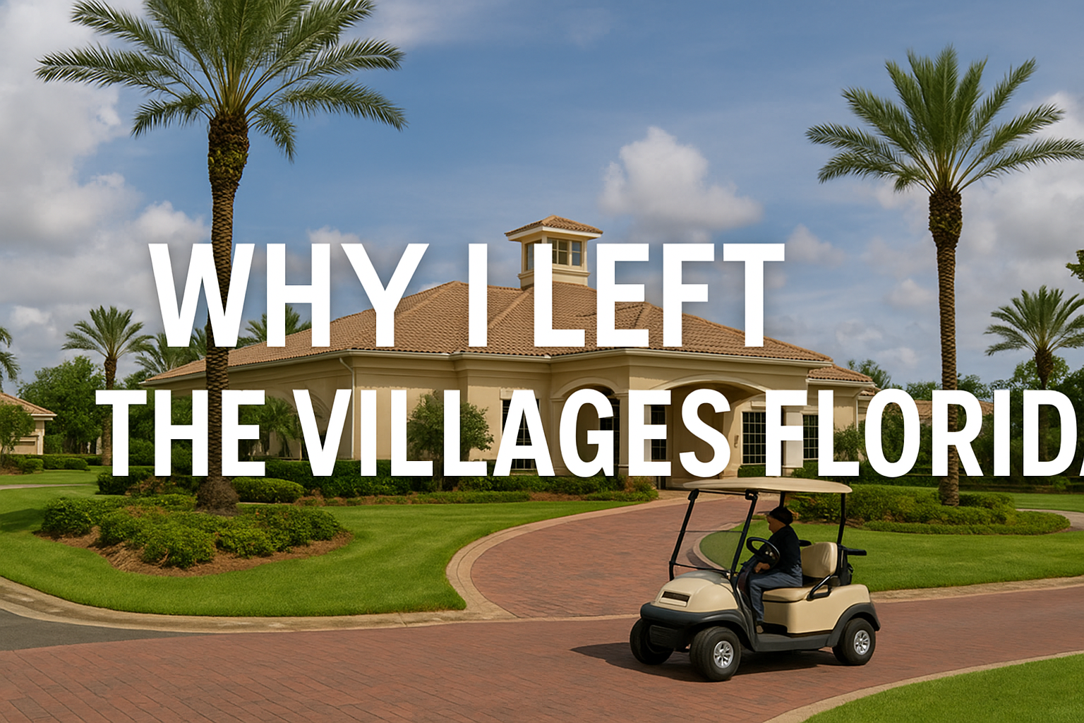 Why I Left The Villages Florida: A Real Experience