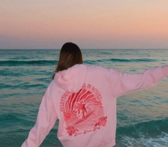 Pink Palm Puff