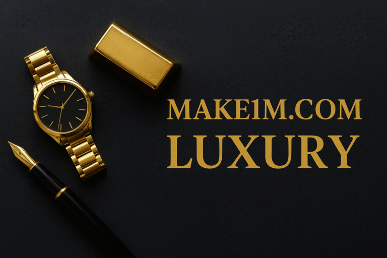 Exploring Make1M.com Luxury: What Sets It Apart in Modern Wealth Creation