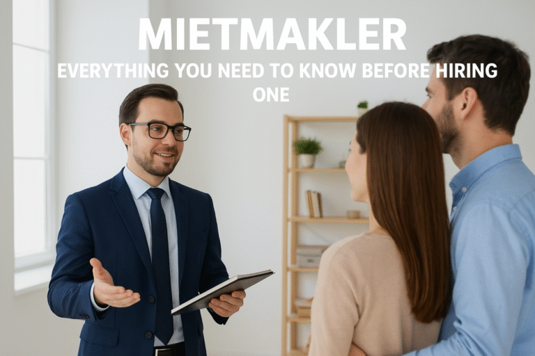 Mietmakler: Everything You Need to Know Before Hiring One