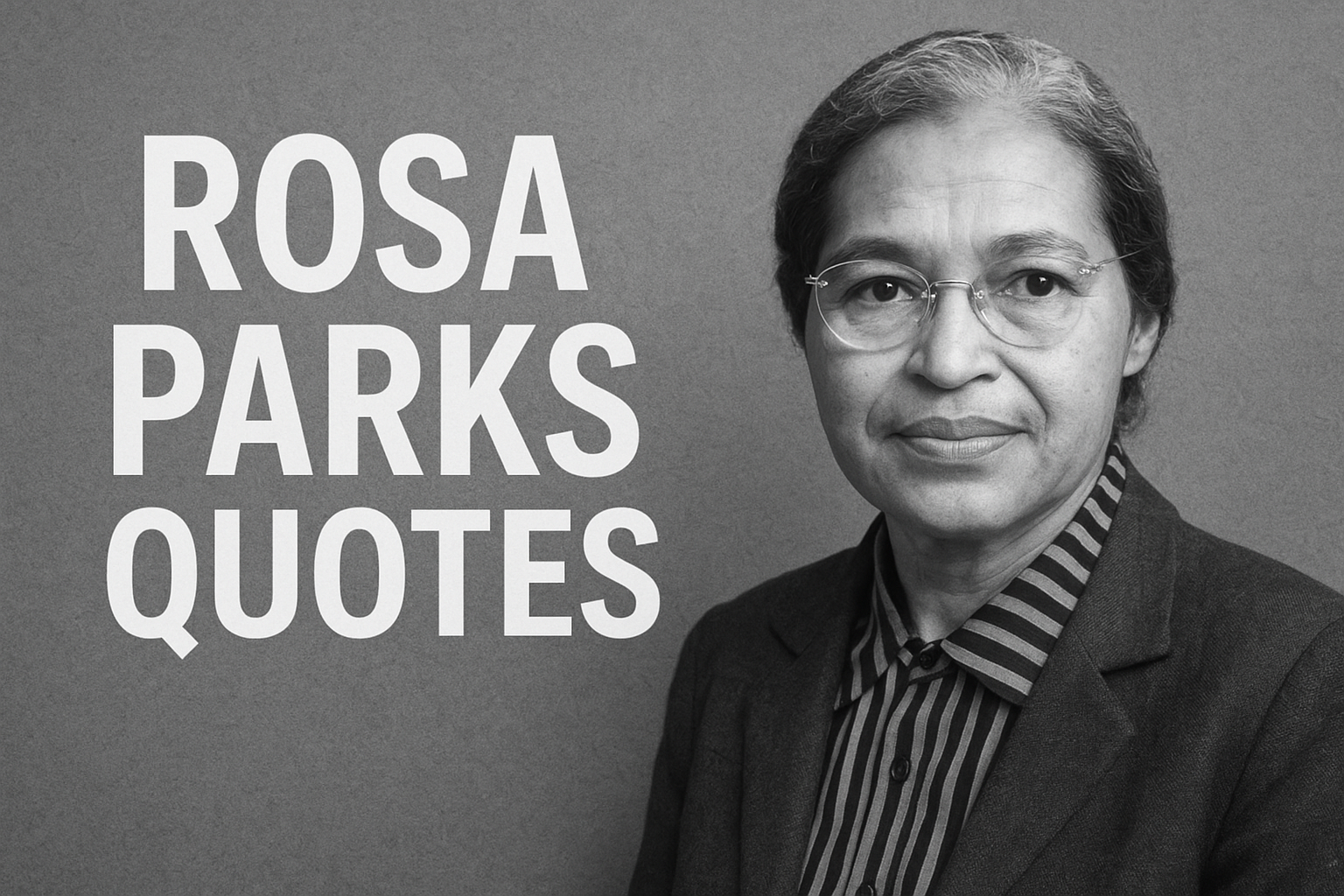Rosa Parks Quotes That Still Inspire Courage and Change