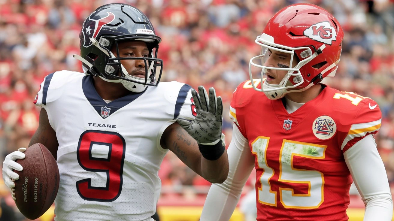 Texans vs Kansas City Chiefs match player stats