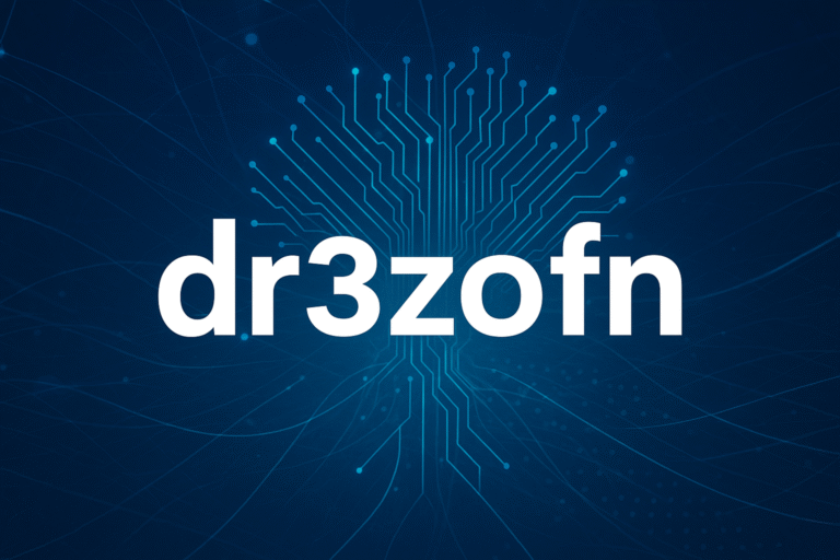 dr3zofn Technology: The Future of Intelligent Systems
