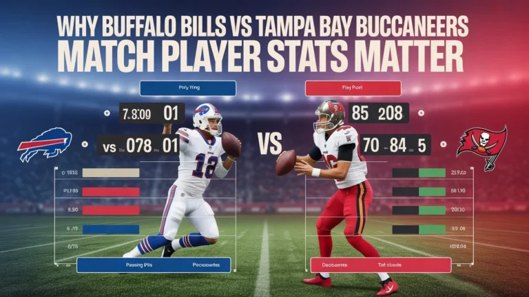 Buffalo Bills vs Tampa Bay Buccaneers Match Player Stats