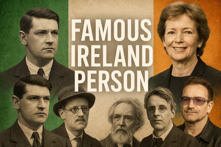 Famous Ireland Person: A Deep Look at Ireland’s Most Influential Figures