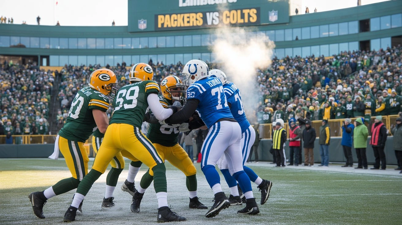 Green Bay Packers vs Indianapolis Colts Match Player Stats