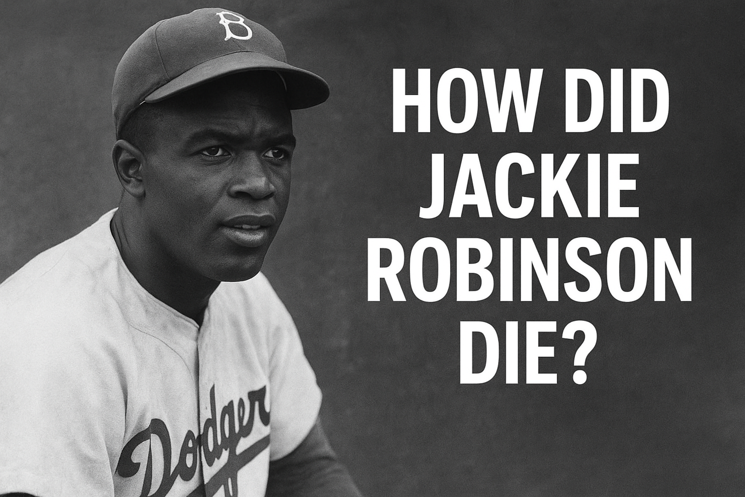 How Did Jackie Robinson Death: A Complete Historical Insight