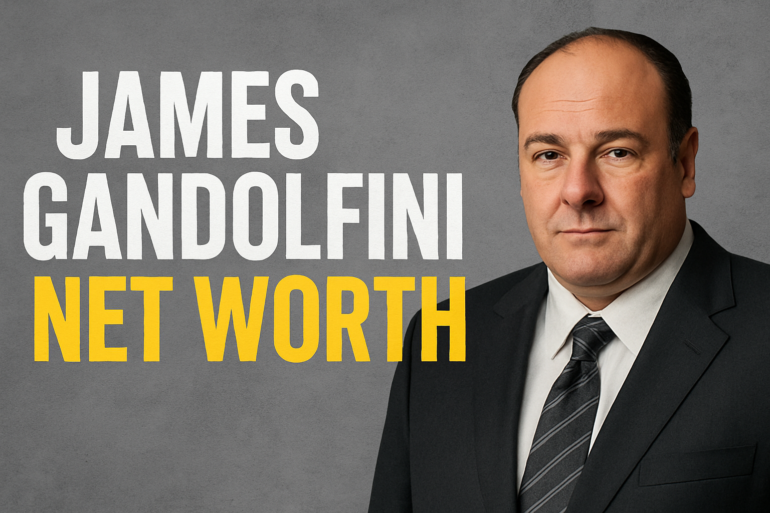 James Gandolfini Net Worth and Financial Legacy Explained