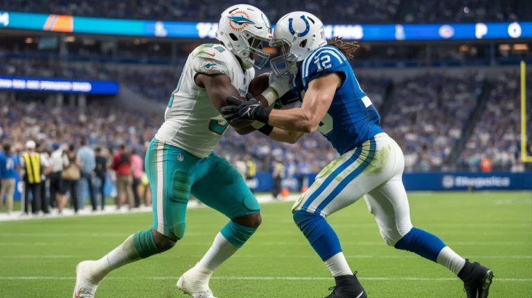 Miami Dolphins vs Indianapolis Colts Match Player Stats