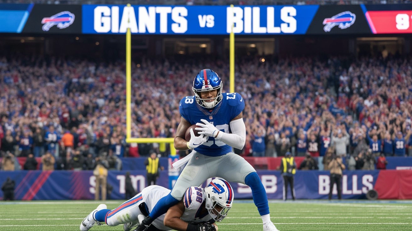 New York Giants vs Buffalo Bills Match Player Stats