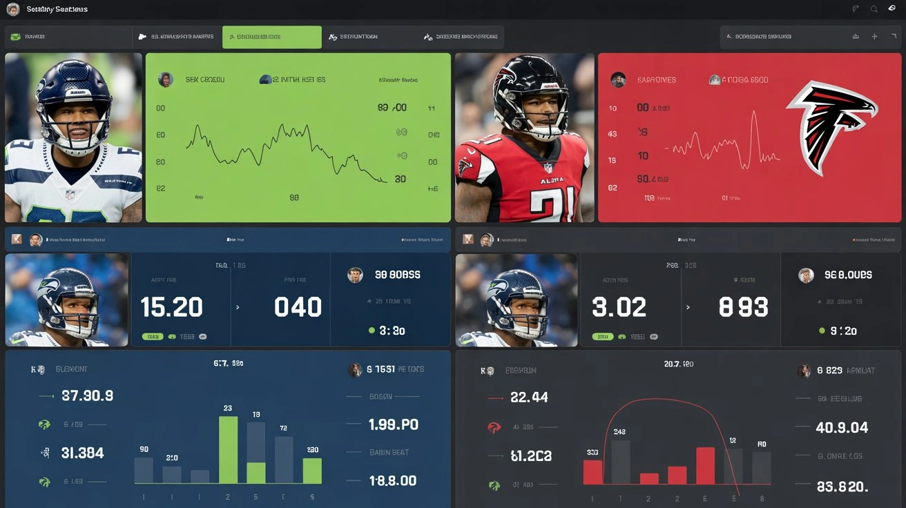 Seahawks vs Atlanta Falcons Match Player Stats