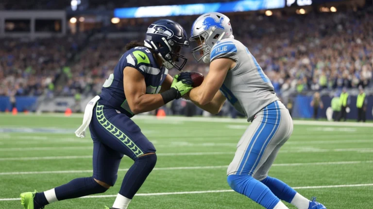 Seahawks vs Detroit Lions Match Player Stats