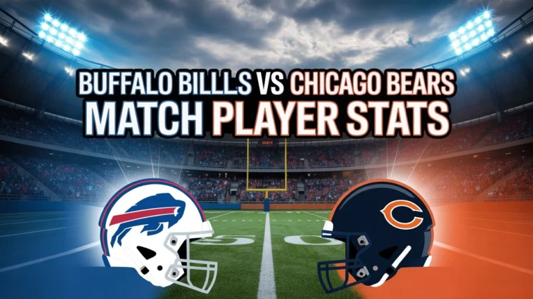 buffalo bills vs chicago bears match player stats