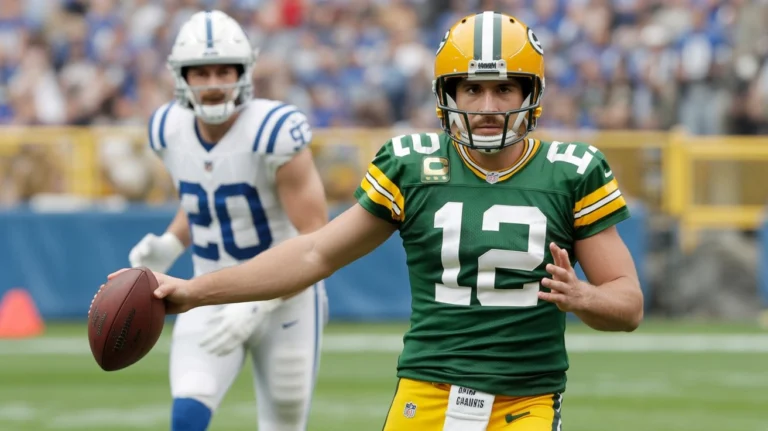 green bay packers vs indianapolis colts match player stats