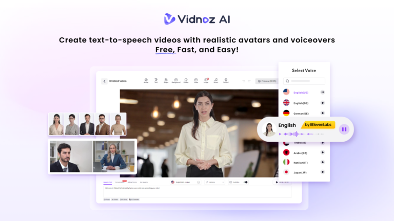 Vidnoz AI: The Right AI Tool for Streamlining Video Production