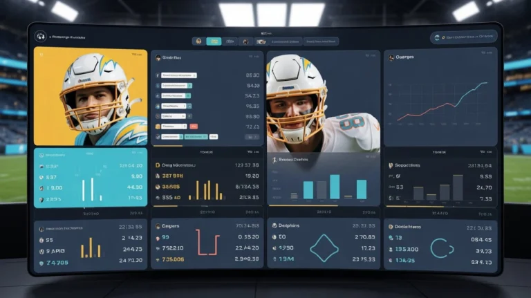 Chargers vs Miami Dolphins Match Player Stats
