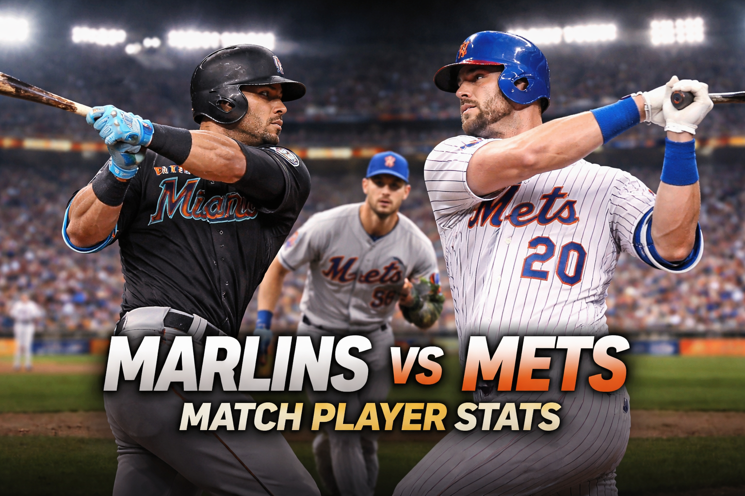 Miami Marlins vs Mets Match Player Stats (2026)
